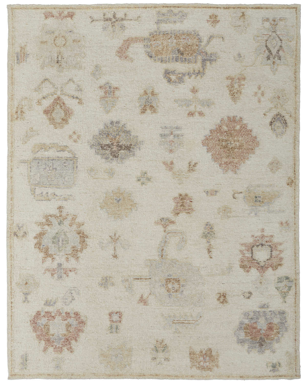 Grafton 69FLF Ivory/Multi Rug by Feizy