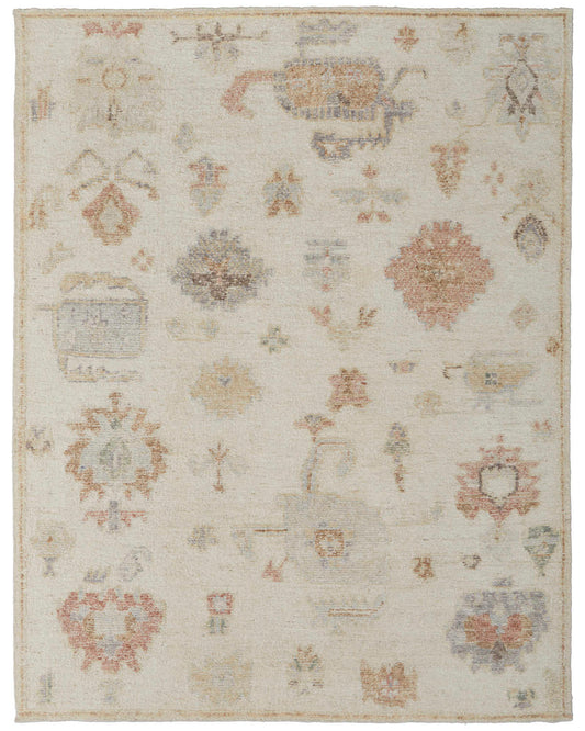 Grafton 69FLF Ivory/Multi Rug by Feizy