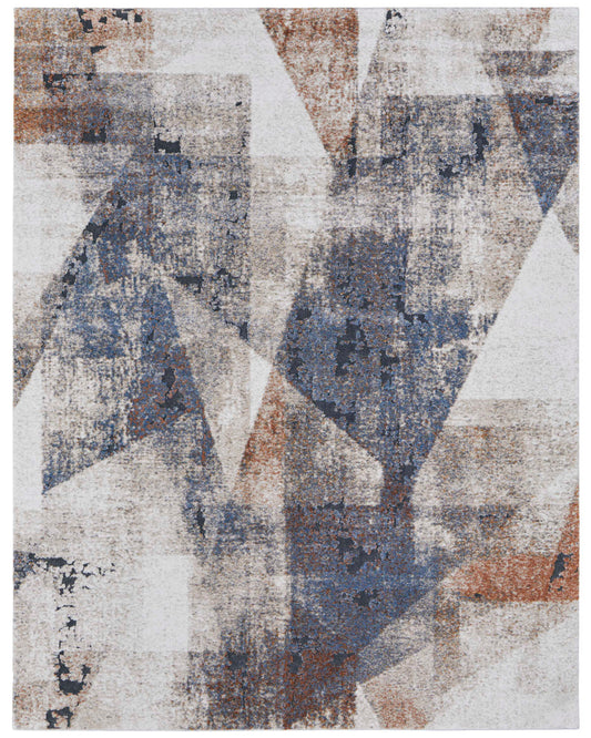 Gilmore 39MKF Blue/Ivory Rug by Feizy