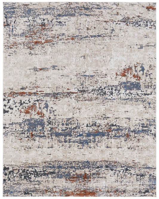 Gilmore 39MLF Ivory/Blue Rug by Feizy