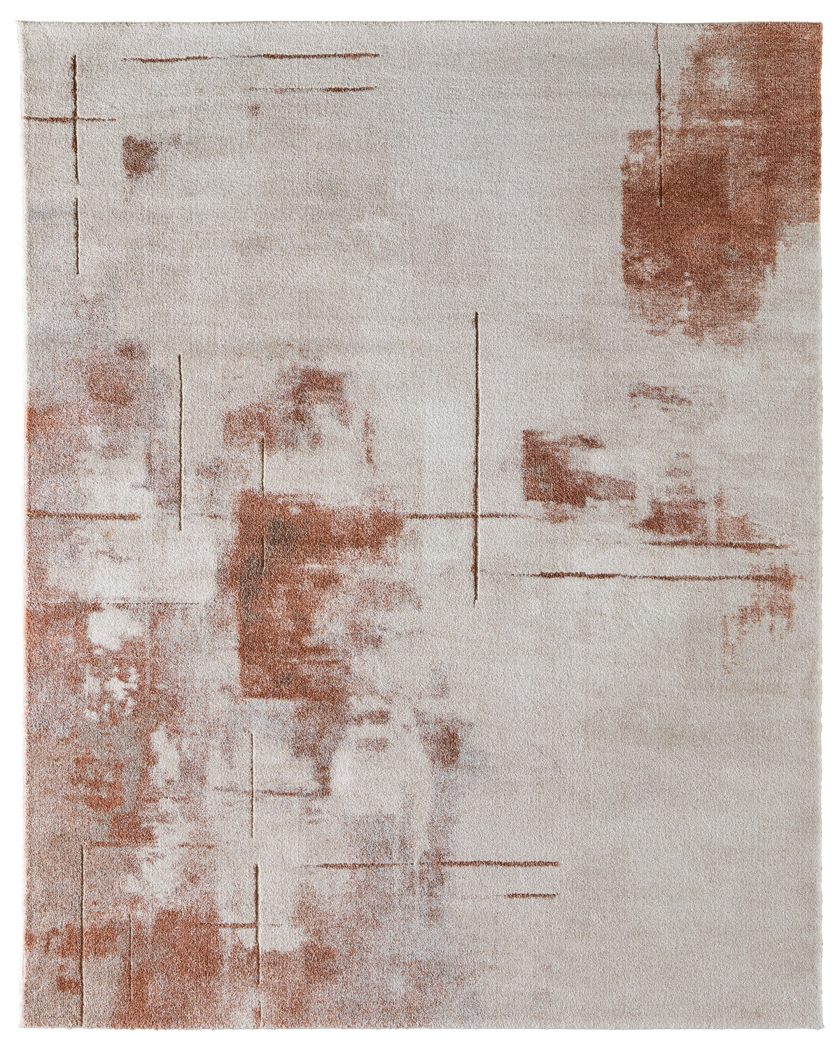 Gilmore 39UOF Beige/Rust Rug by Feizy