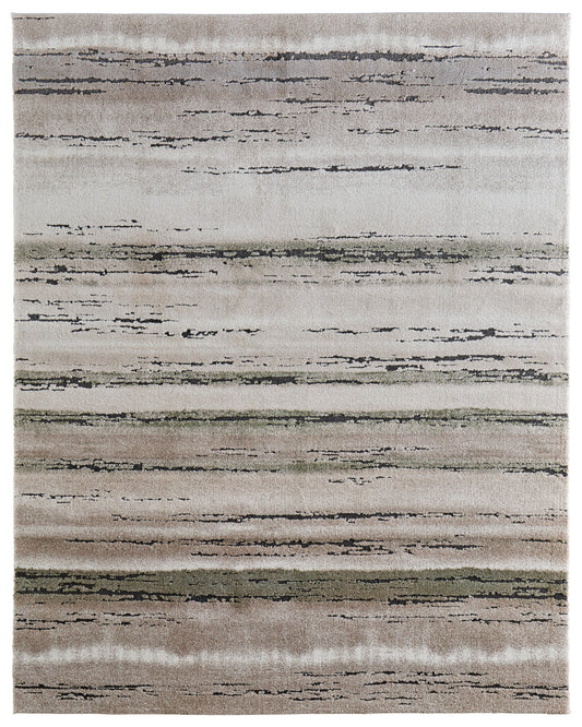 Gilmore 39UQF Beige/Gray Rug by Feizy