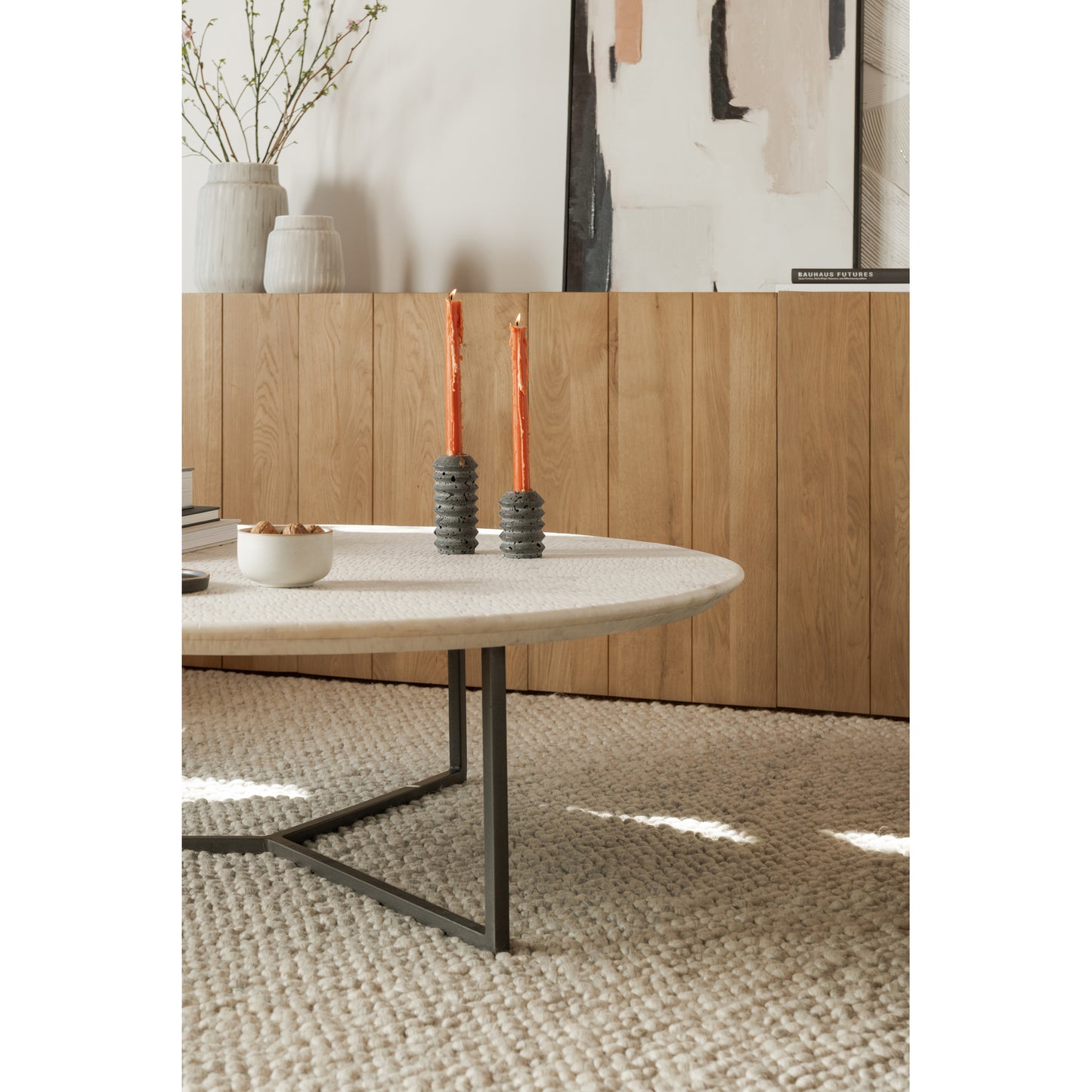Chloe Coffee Table White by Moe's Home