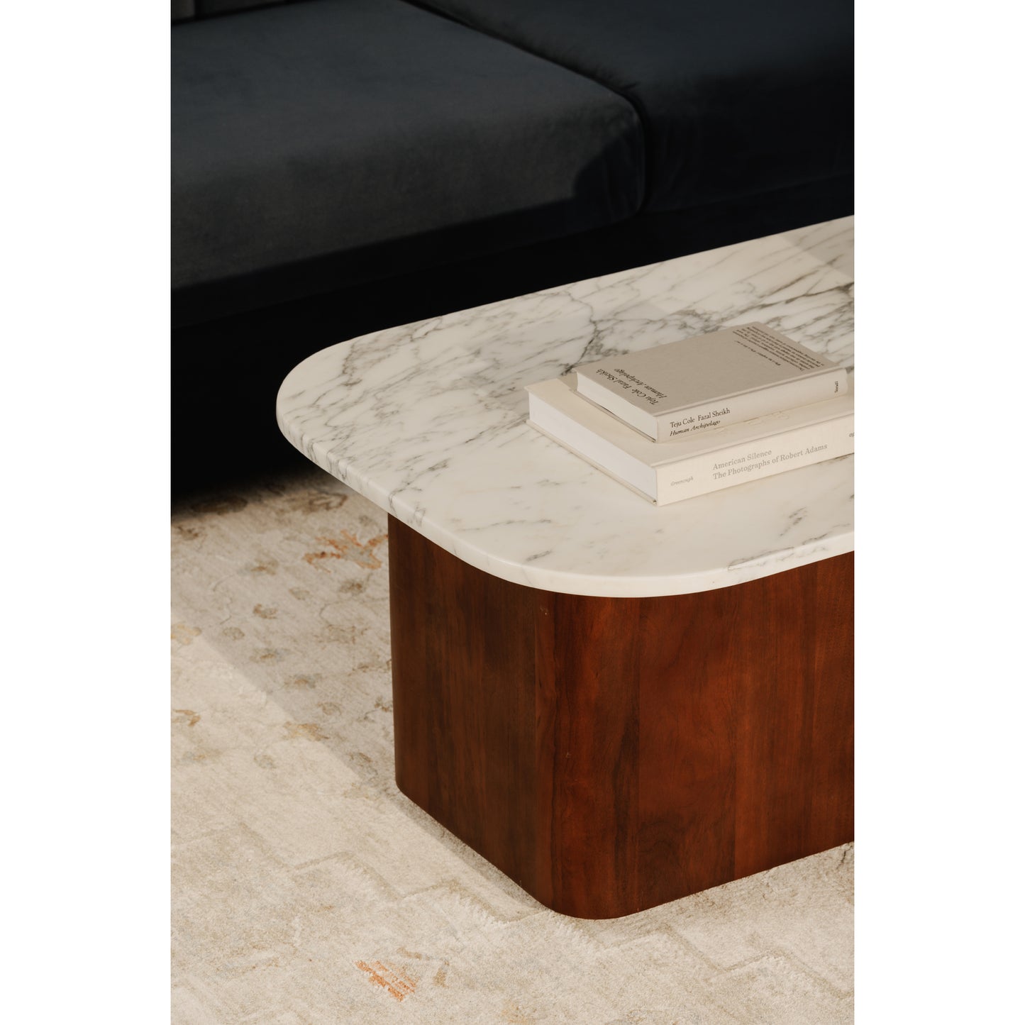 Dash Coffee Table White Calcatta Marble by Moe's Home