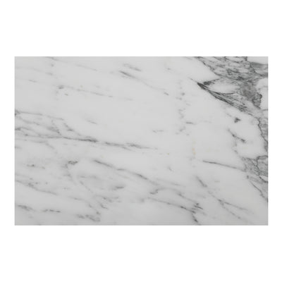 Dash Accent Table White Calacatta Marble by Moe's Home