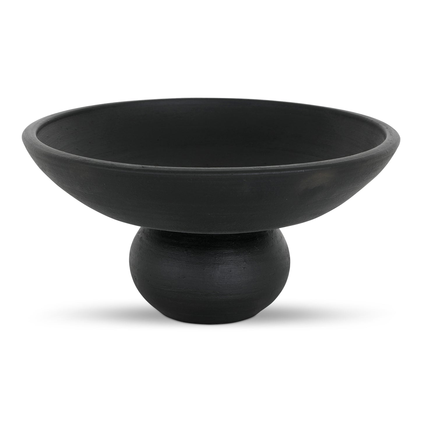 Asha Decorative Bowl Black Terracotta by Moe's Home