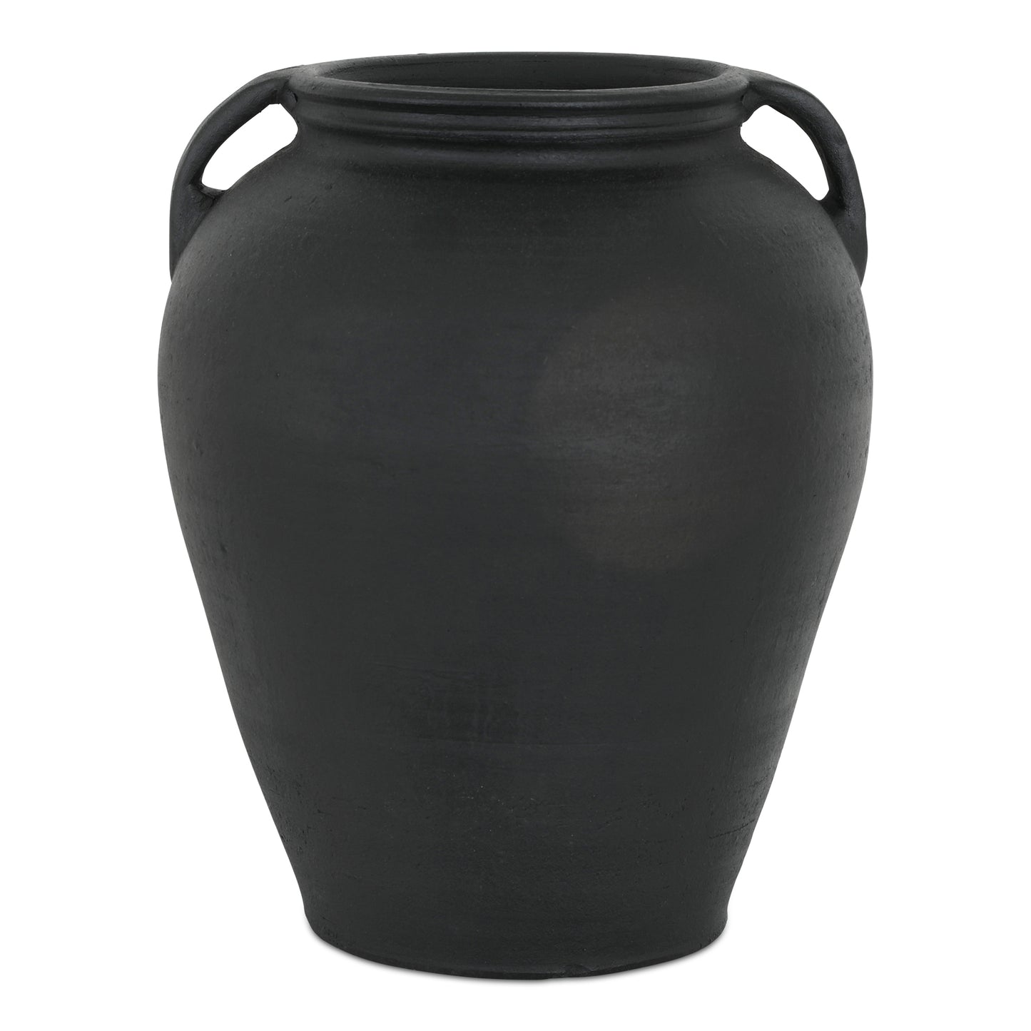 Jovi Vase Black Terracotta by Moe's Home