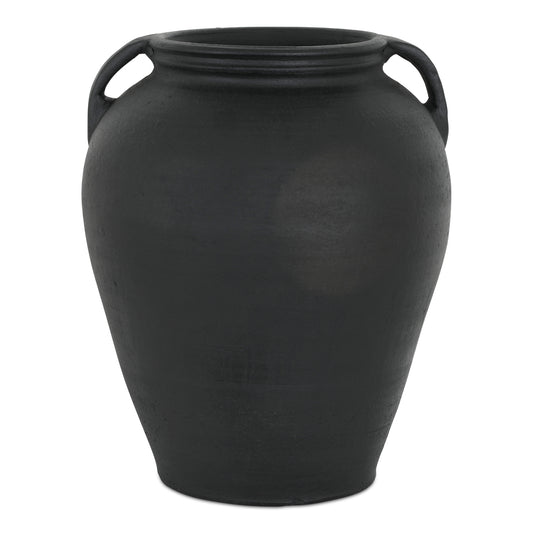 Jovi Vase Black Terracotta by Moe's Home