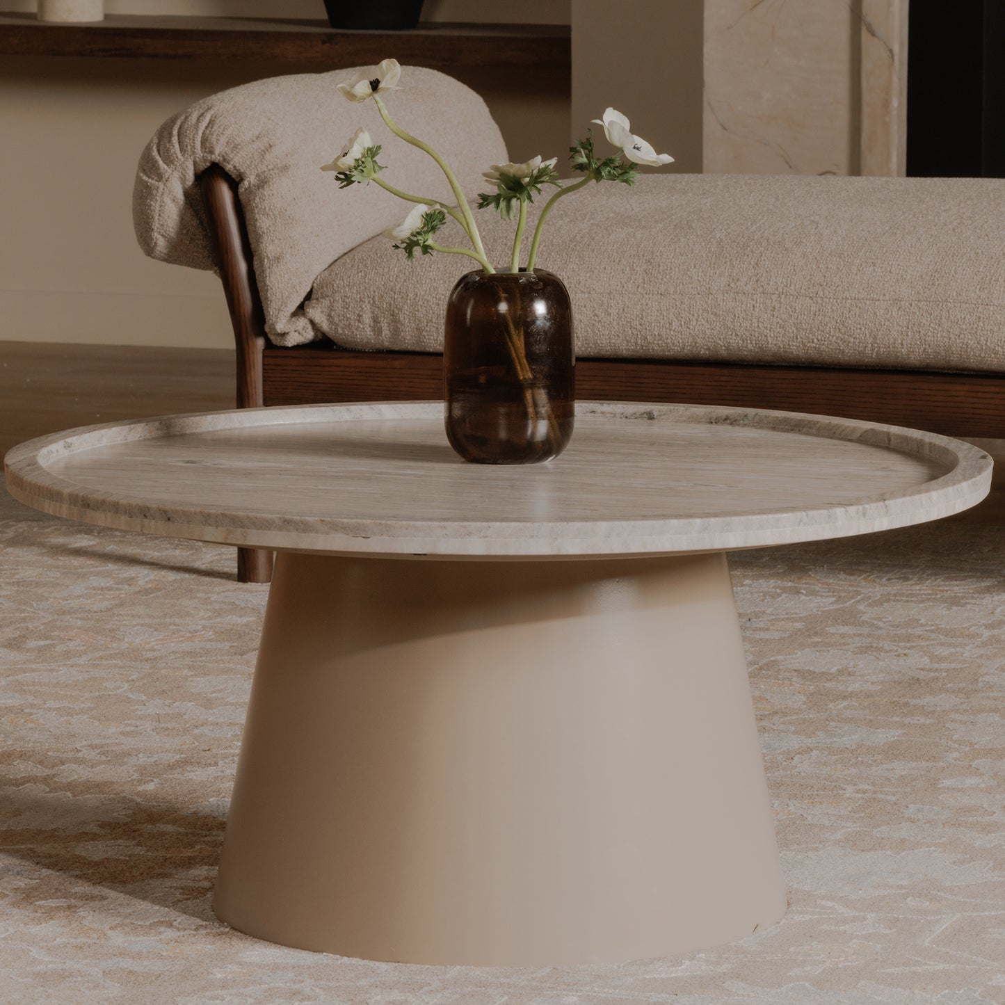 Kimberley Coffee Table White by Moe's Home