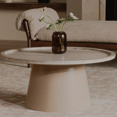 Kimberley Coffee Table White by Moe's Home