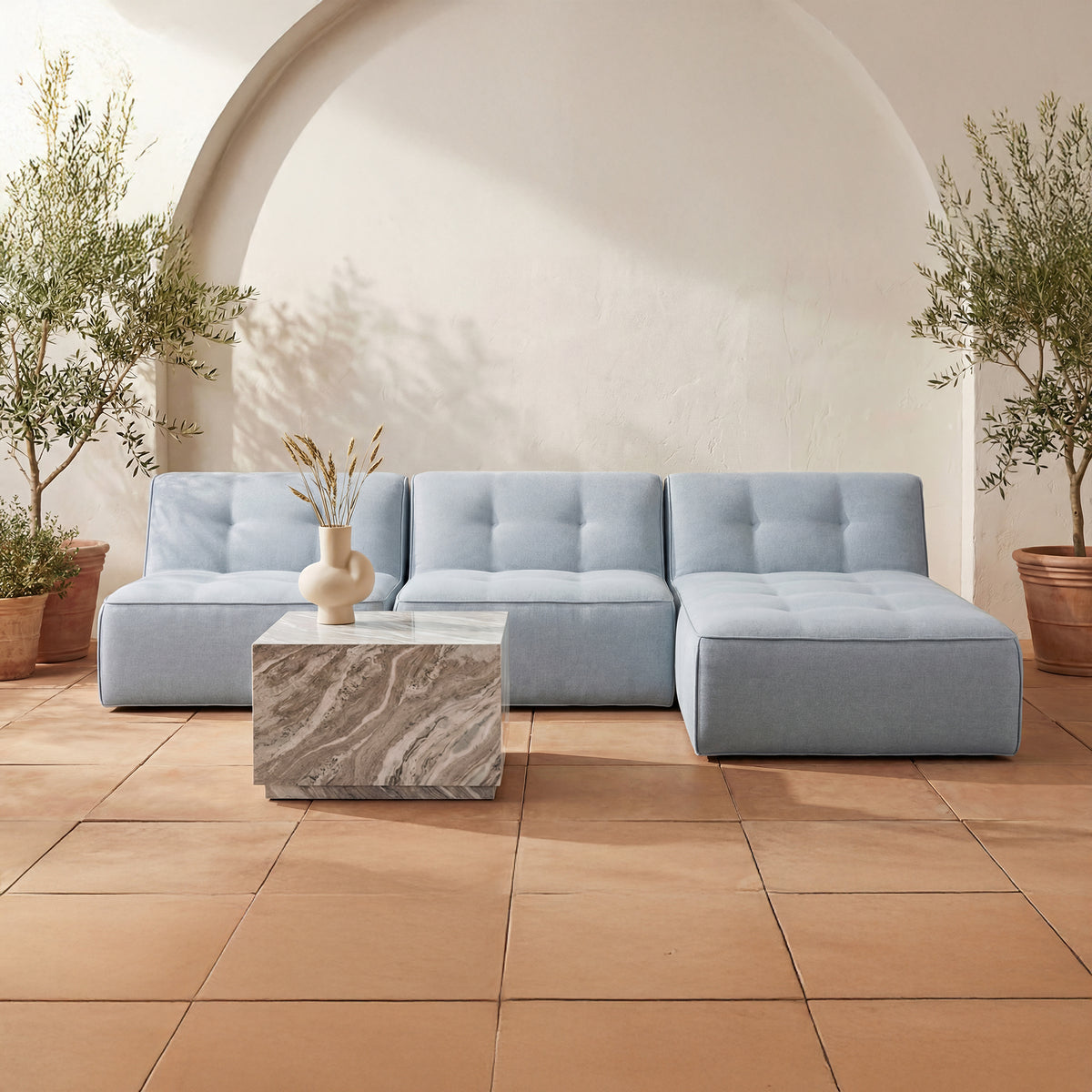Lou Outdoor Coffee Table by Moe's Home
