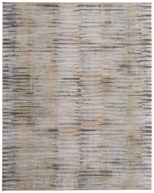 Greenwich 39U4F Beige/Blue Rug by Feizy