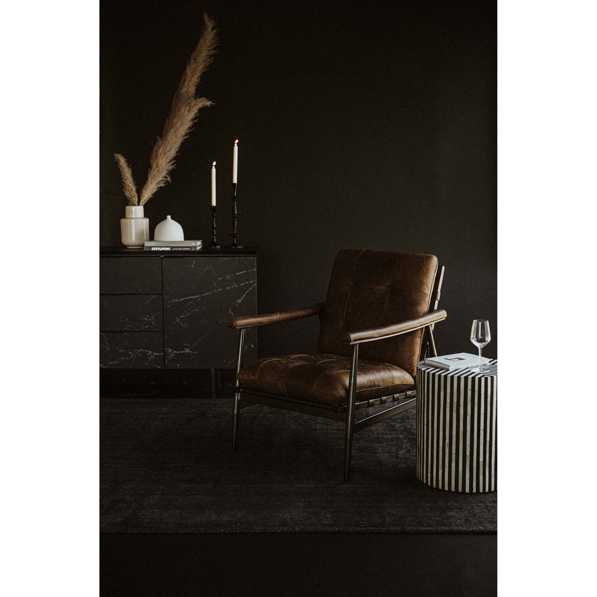 Chameau Side Table by Moe's Home