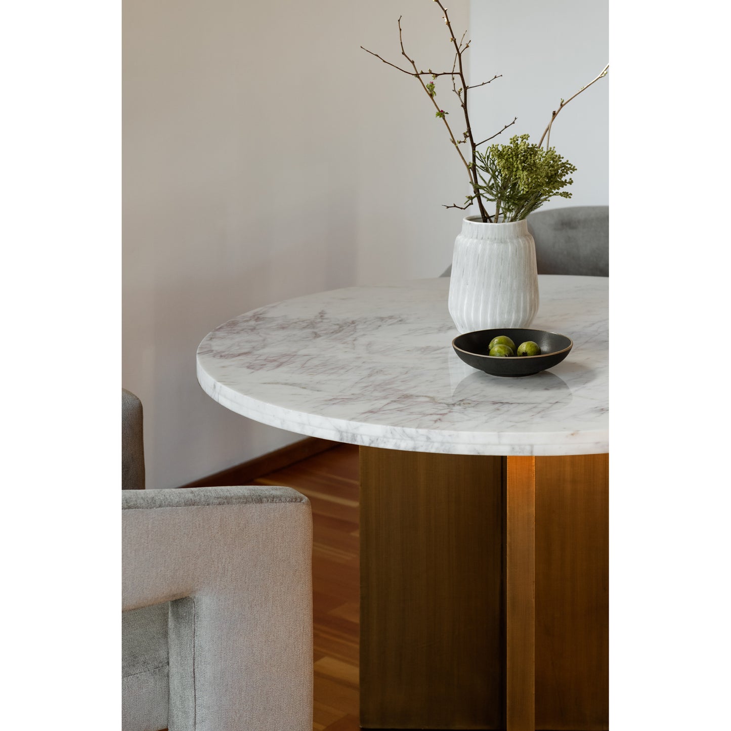 Graze Dining Table White by Moe's Home