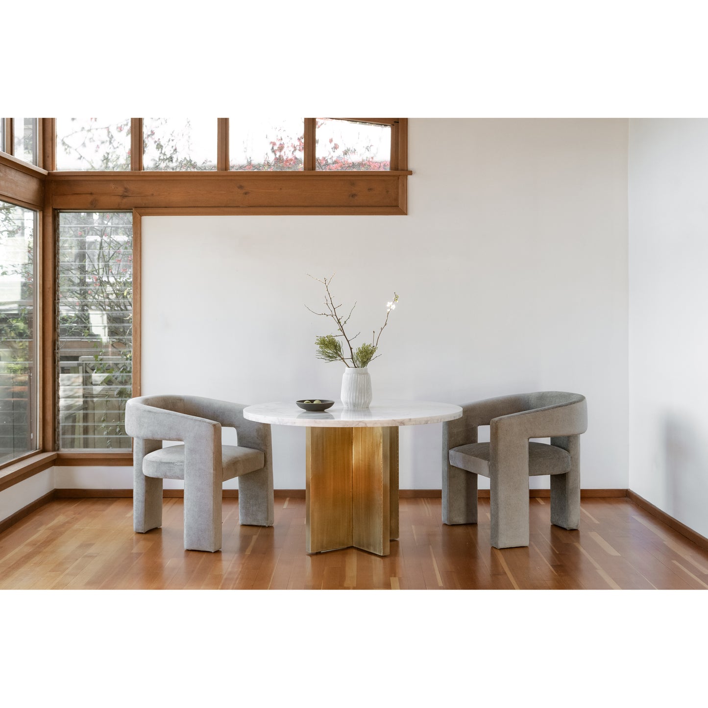 Graze Dining Table White by Moe's Home