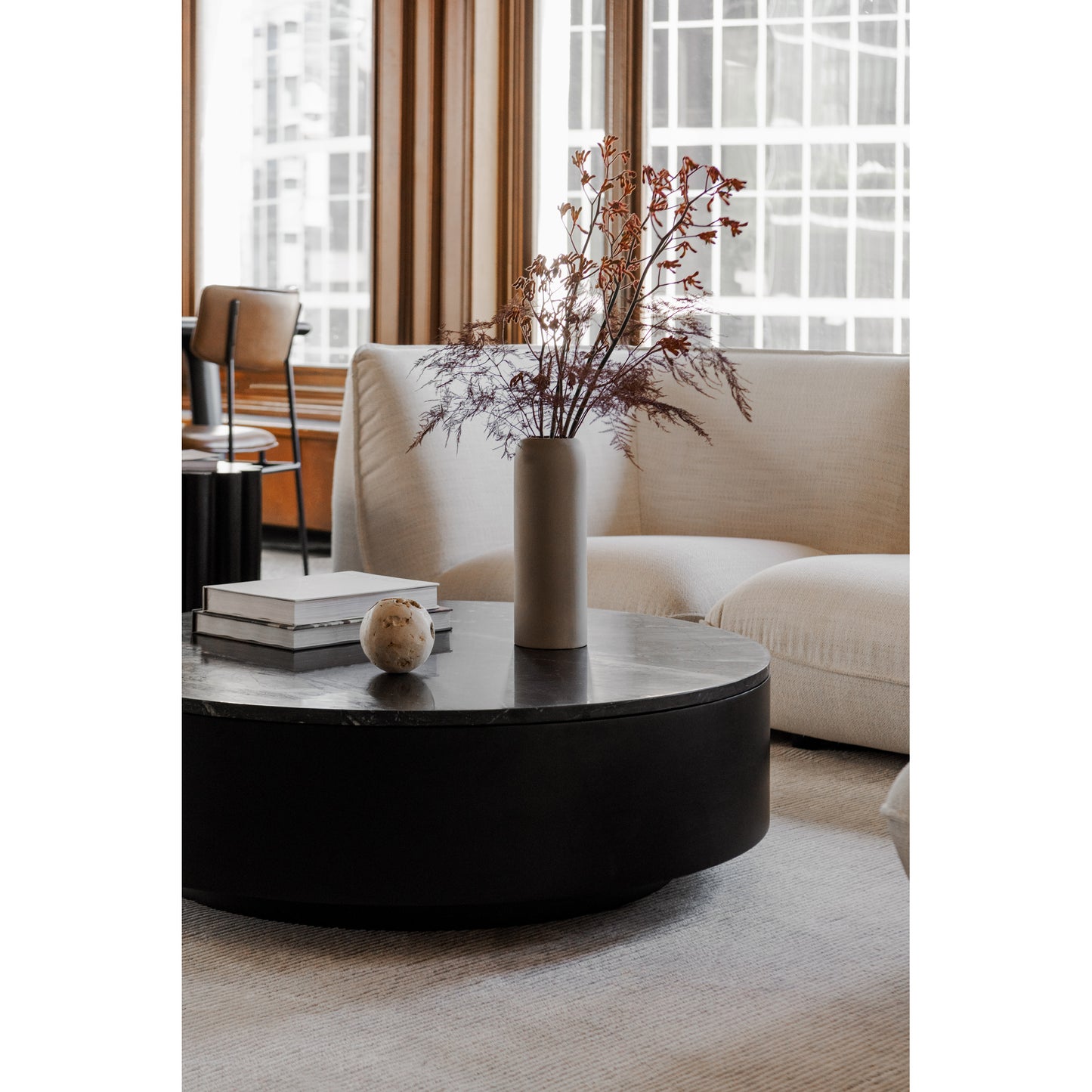 Ritual Coffee Table Black by Moe's Home