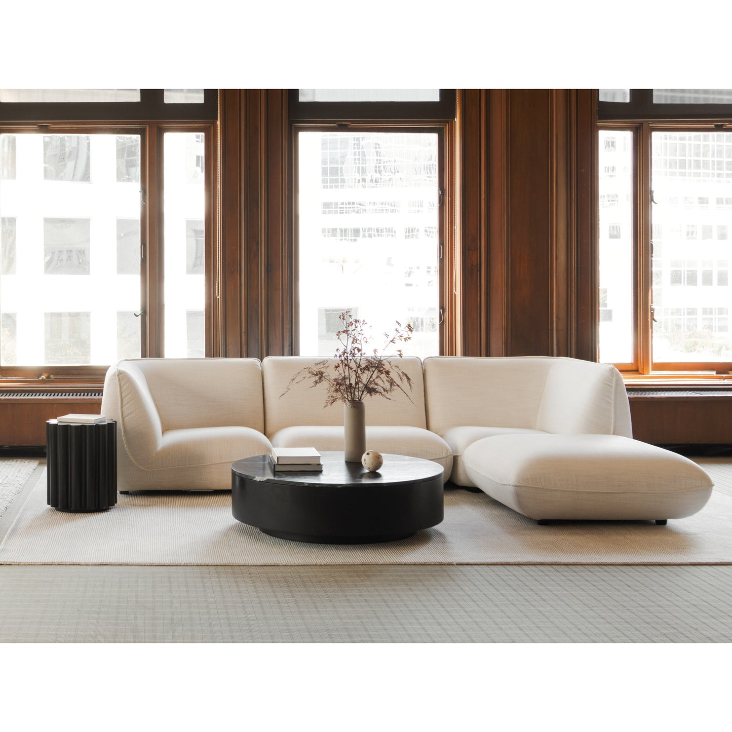 Ritual Coffee Table Black by Moe's Home
