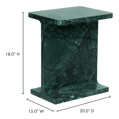 Tullia Accent Table Green by Moe's Home
