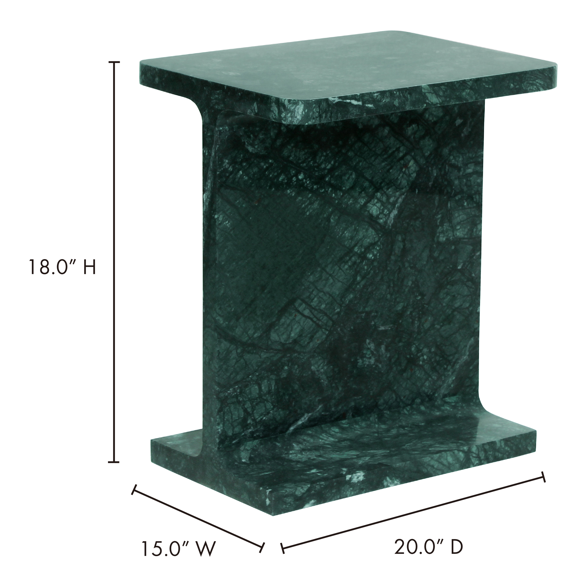 Tullia Accent Table Green