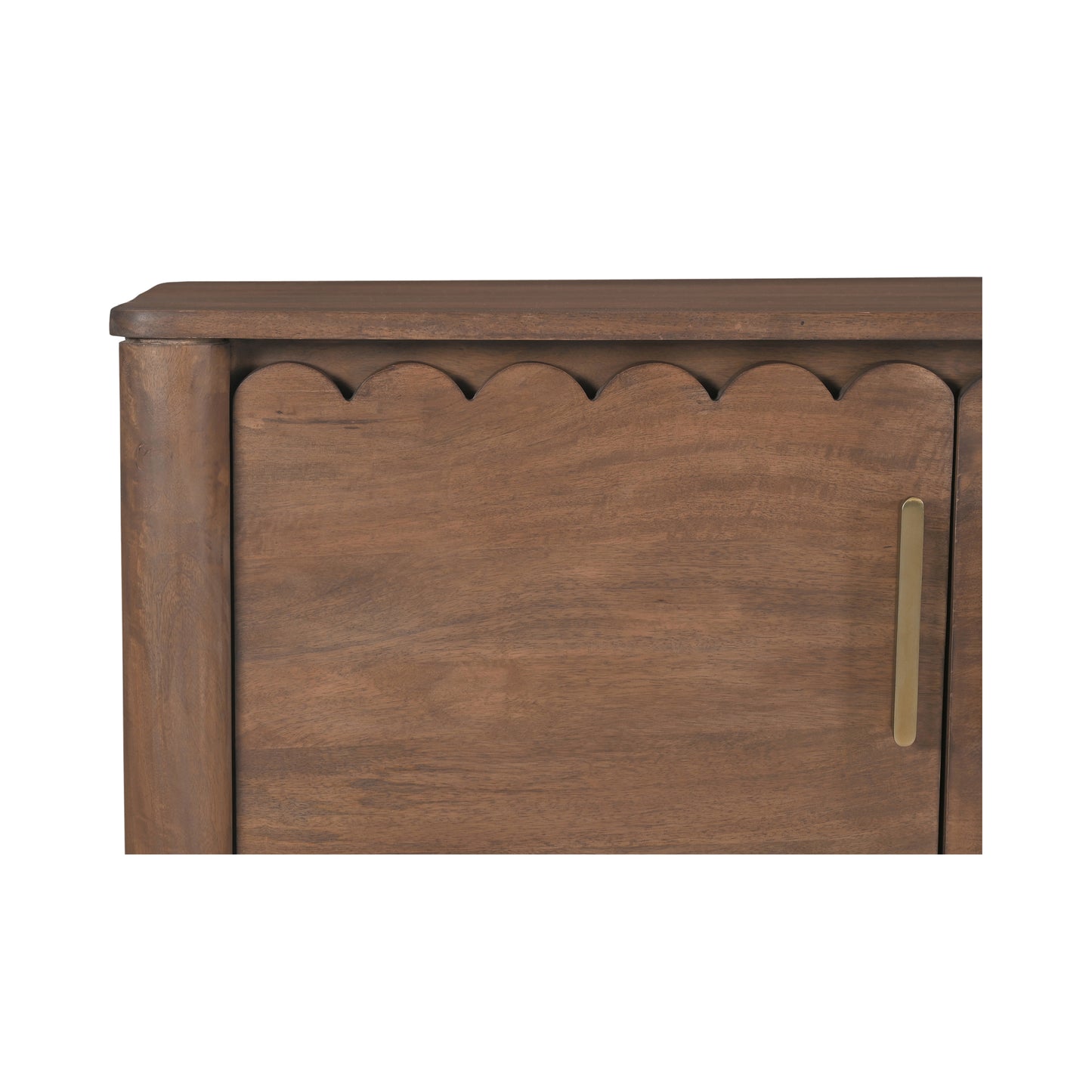 Wiley 4 Door Sideboard Vintage Brown by Moe's Home