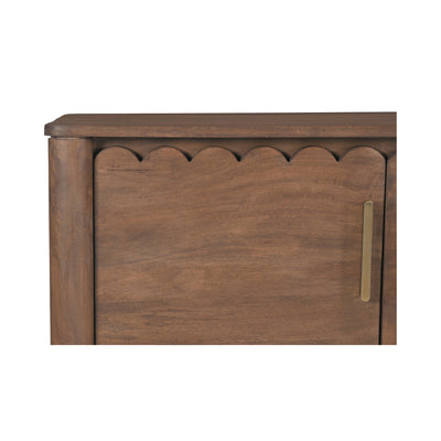 Wiley 4 Door Sideboard Vintage Brown by Moe's Home