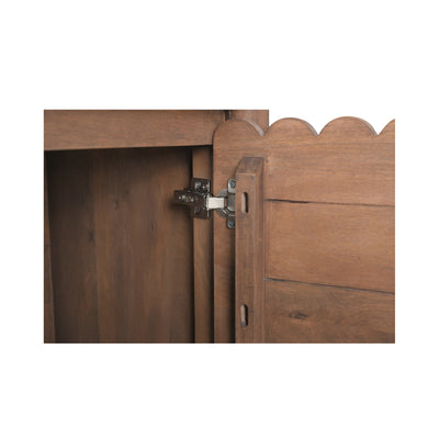 Wiley 4 Door Sideboard Vintage Brown by Moe's Home