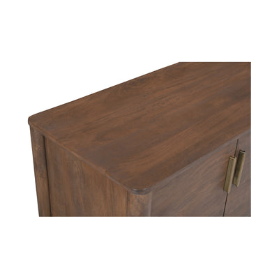 Wiley 4 Door Sideboard Vintage Brown by Moe's Home