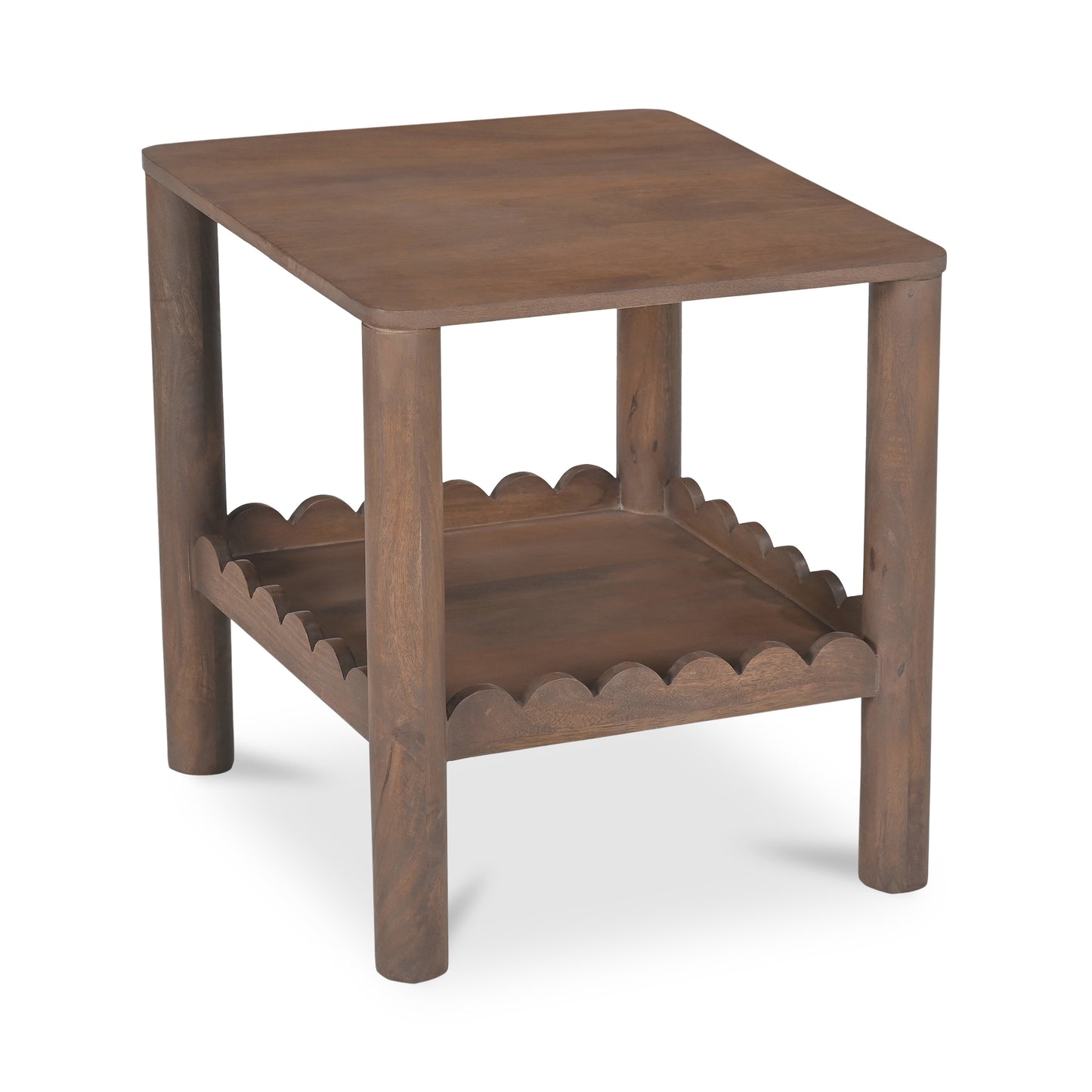 Wiley Side Table Vintage Brown by Moe's Home
