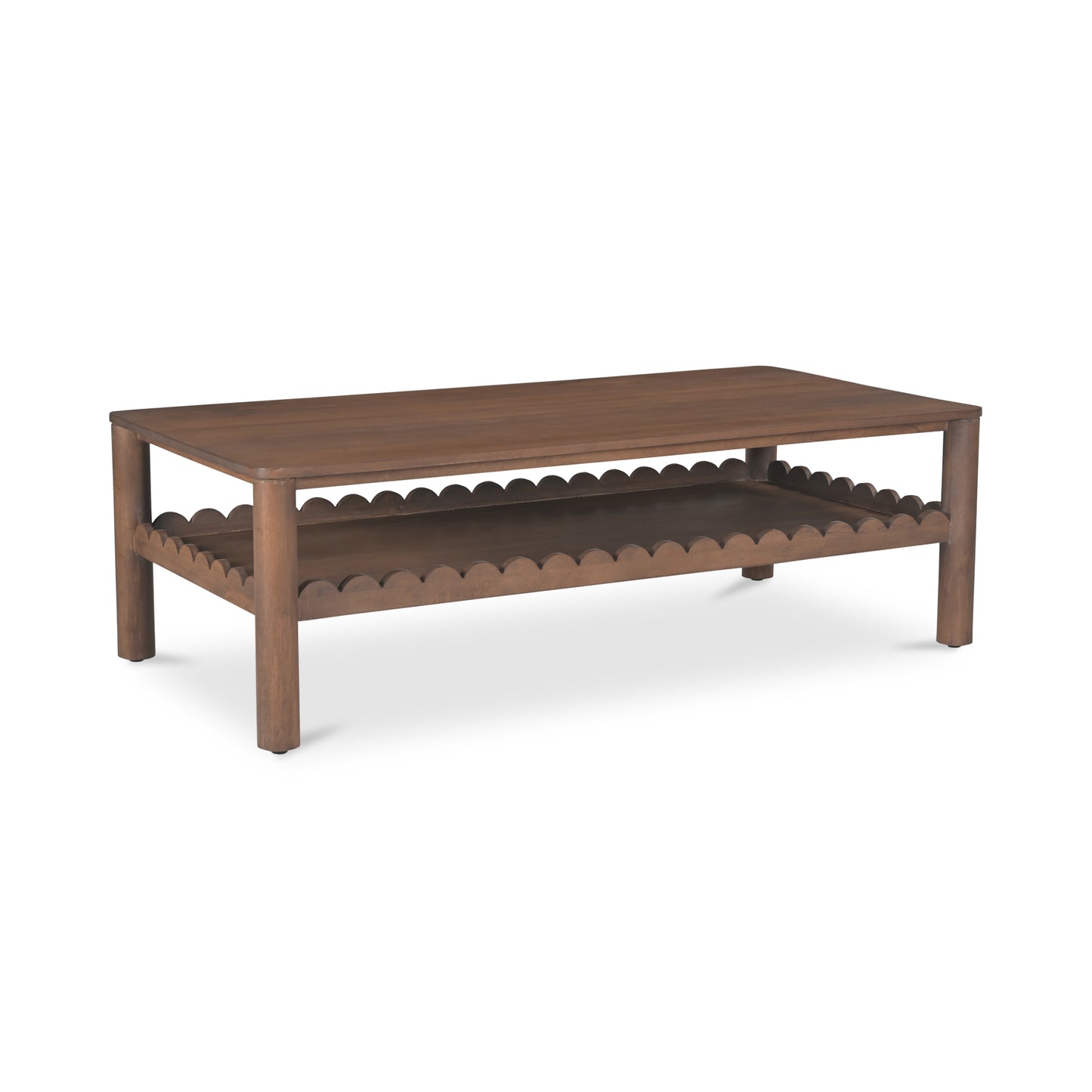Wiley Coffee Table Vintage Brown by Moe's Home