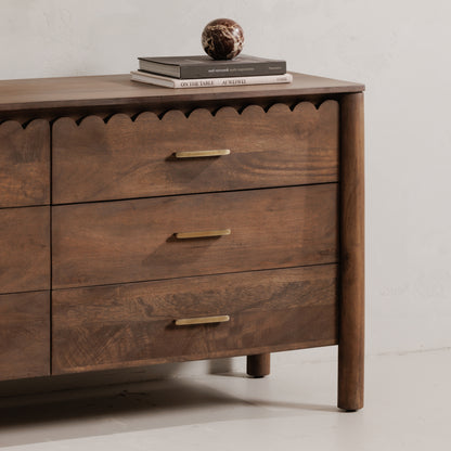 Wiley Dresser Vintage Brown