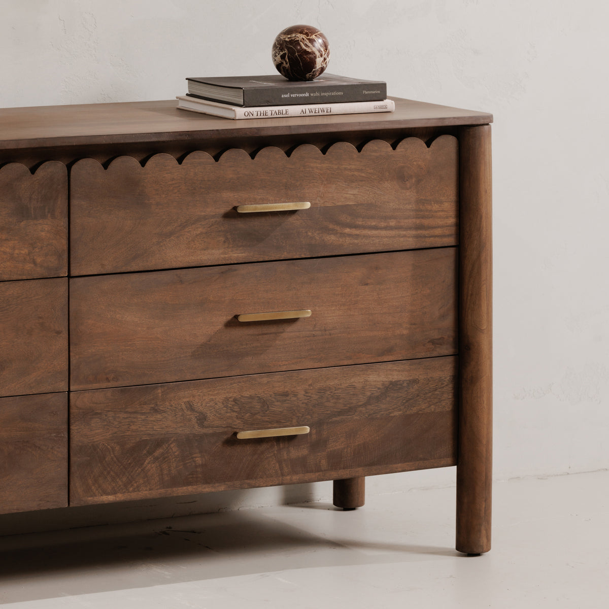 Wiley Dresser Vintage Brown by Moe's Home