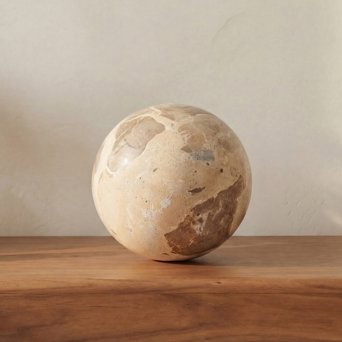 Odessa Sphere Tabletop Accent Tendu Beige by Moe's Home