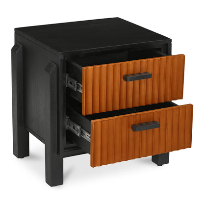 Hayden Nightstand Deep Brown