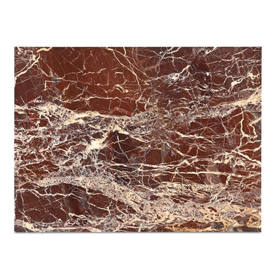 Rosa Coffee Table Rosso Levanto Marble by Moe's Home