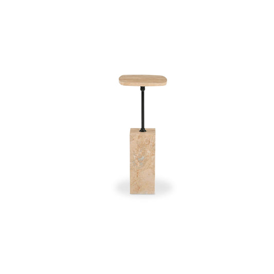 Caro Side Table Travertine by Moe's Home