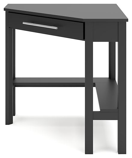 Otaska Home Office Corner Desk with Bookcase