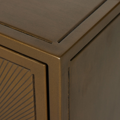 Sunburst Cabinet Nightstand