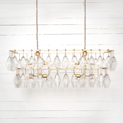 Adeline Rectangular Chandelier by Four Hands