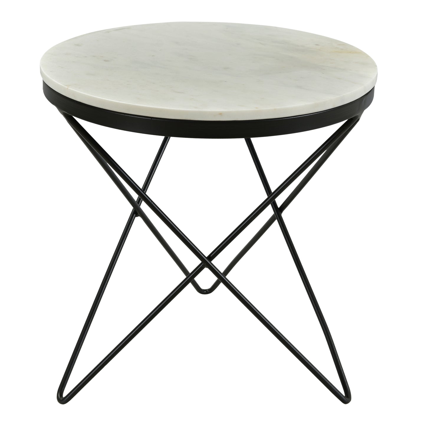 Haley Side Table Black by Moe's Home