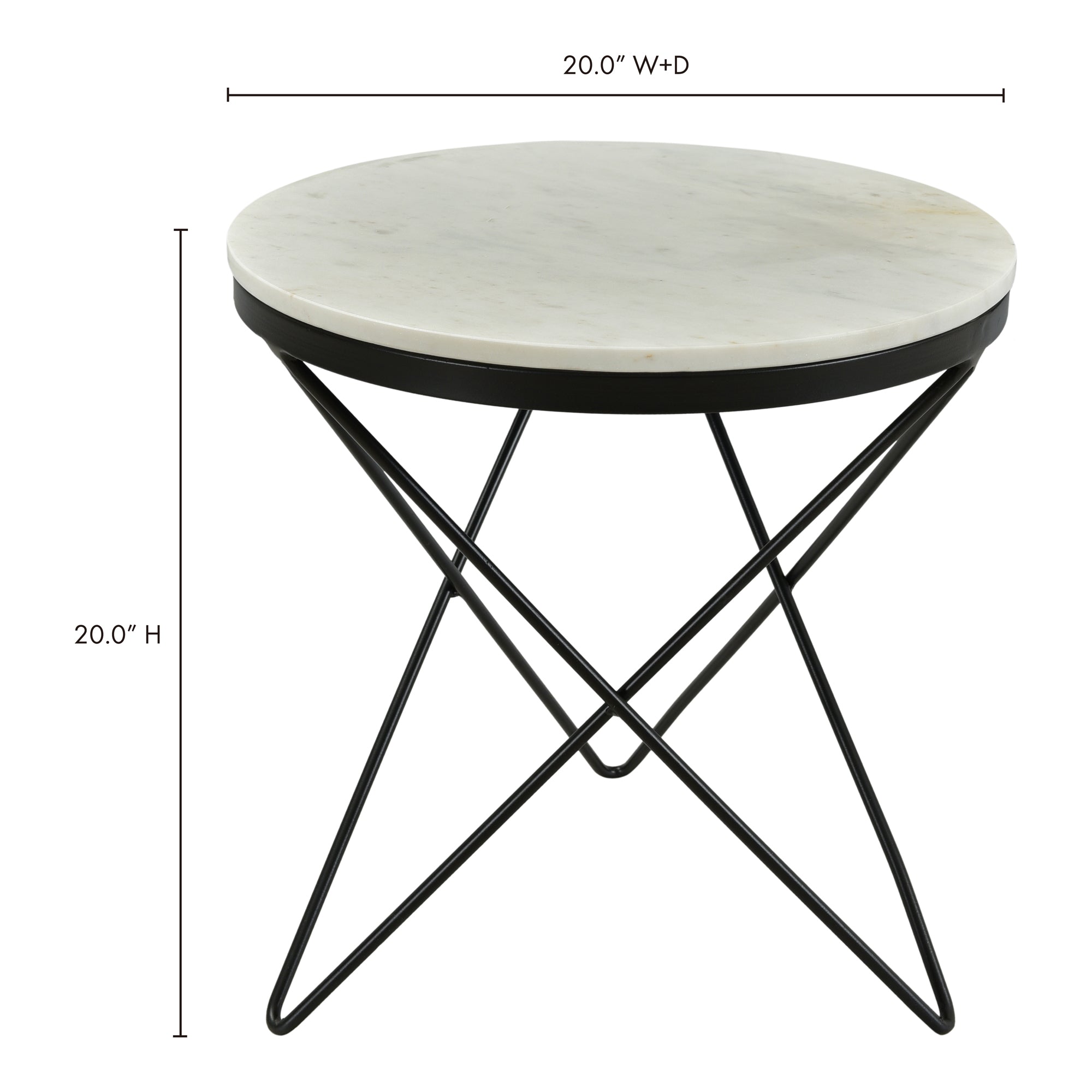 Haley Side Table Black