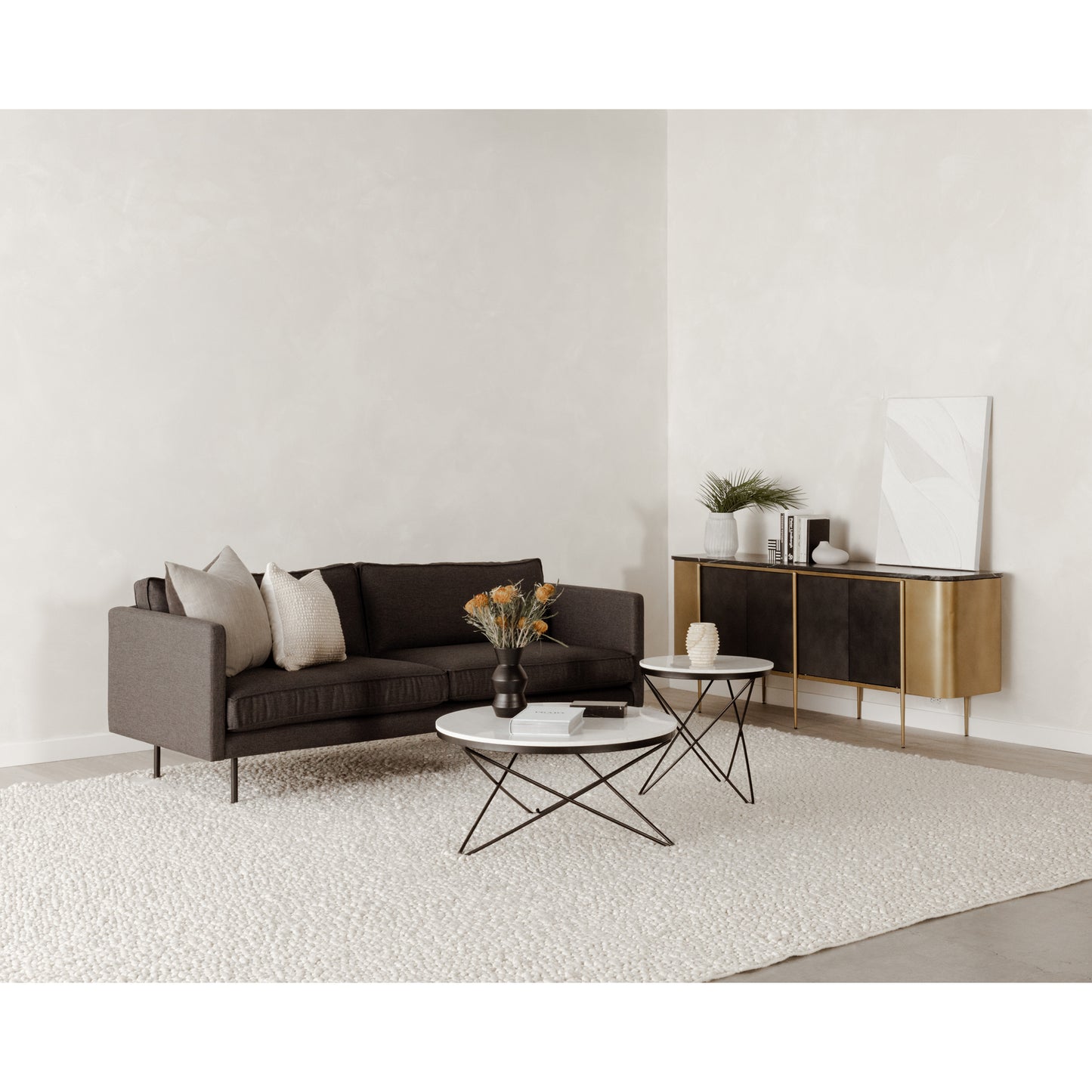Haley Coffee Table Black by Moe's Home