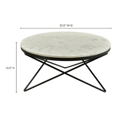 Haley Coffee Table Black by Moe's Home