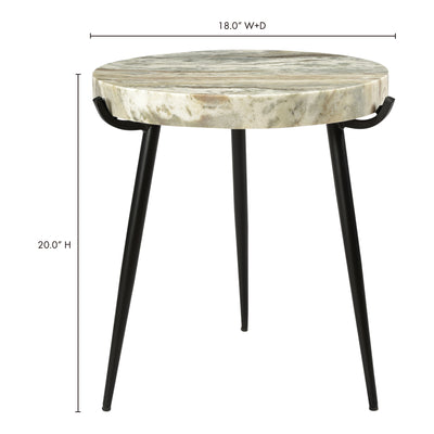 Brinley Accent Table Marble by Moe's Home