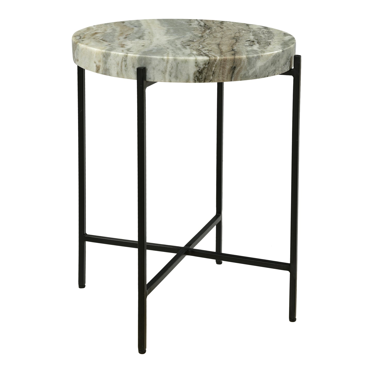 Cirque Accent Table Light Brown by Moe's Home