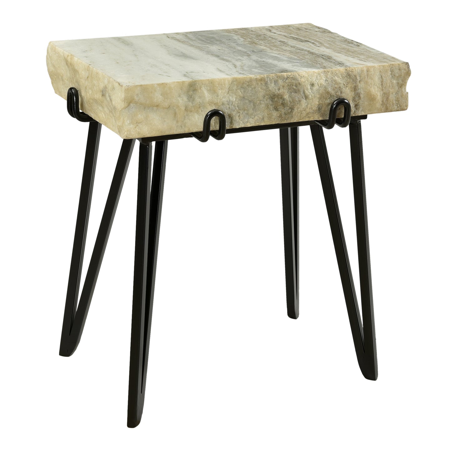 Alpert Accent Table Light Brown by Moe's Home