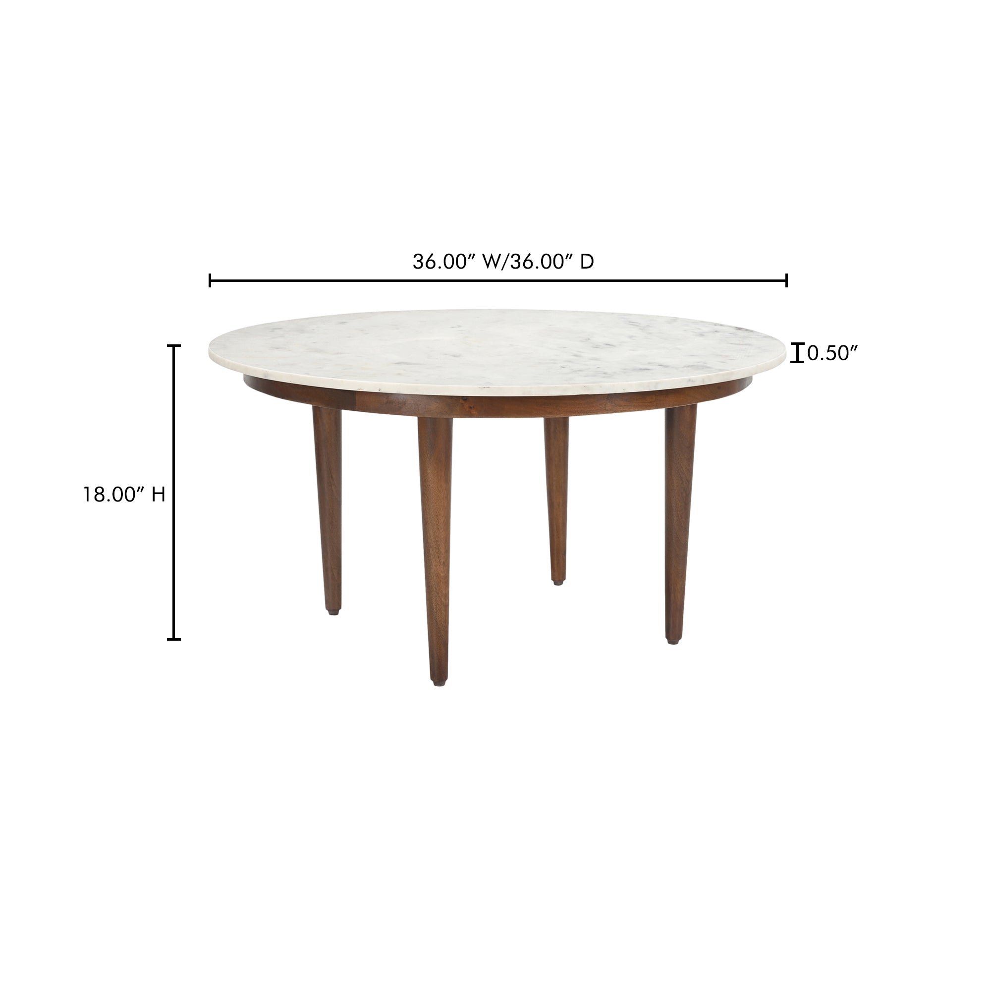 Lark Coffee Table White Banswara