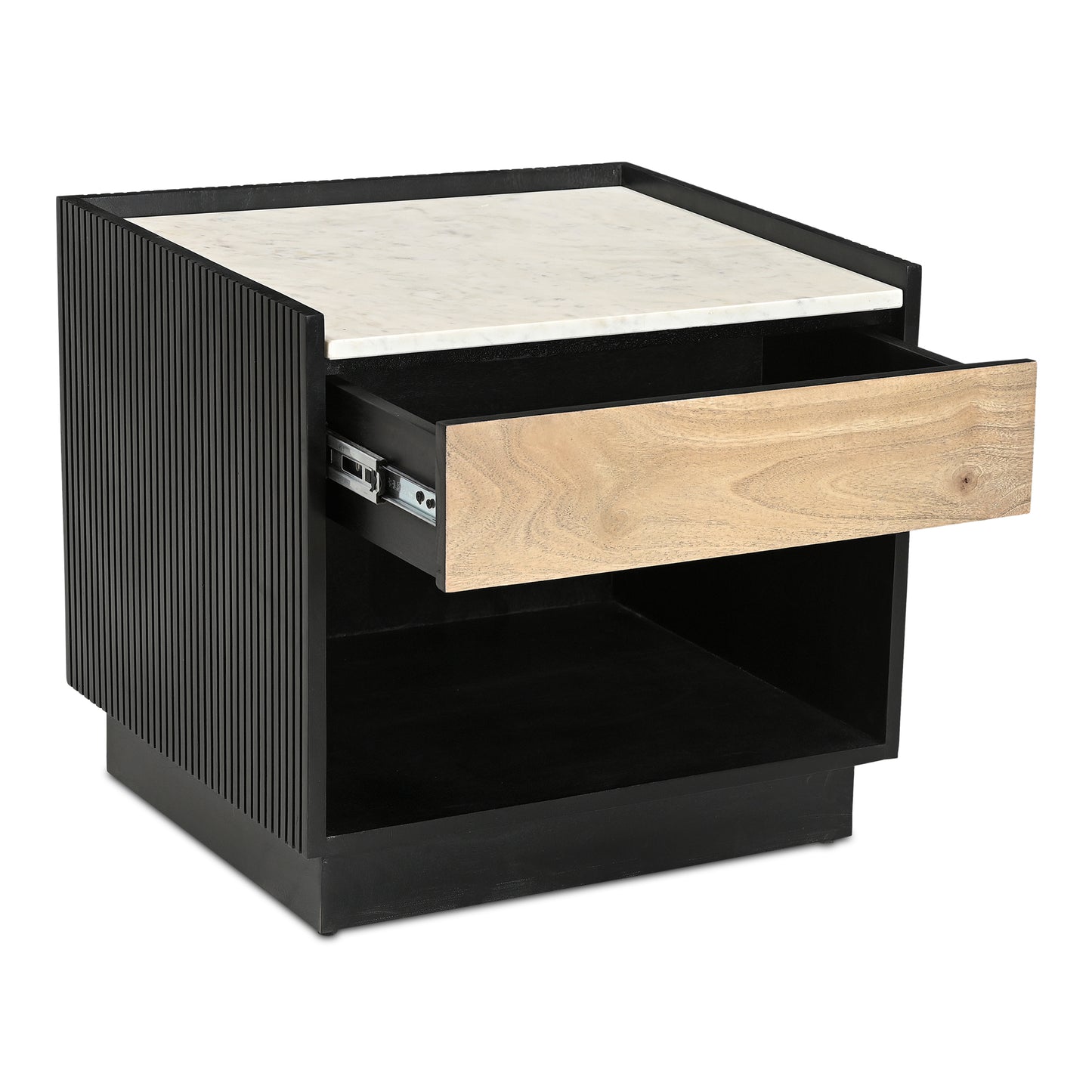 Carter Nightstand Black by Moe's Home