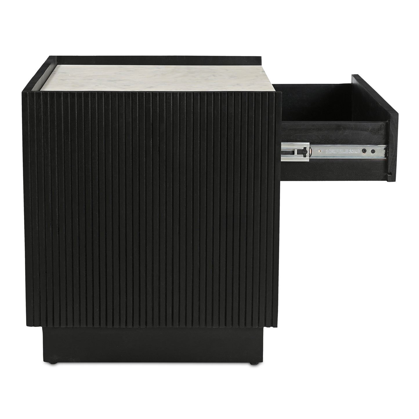 Carter Nightstand Black by Moe's Home