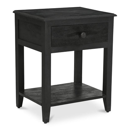 Corrine Nightstand Black