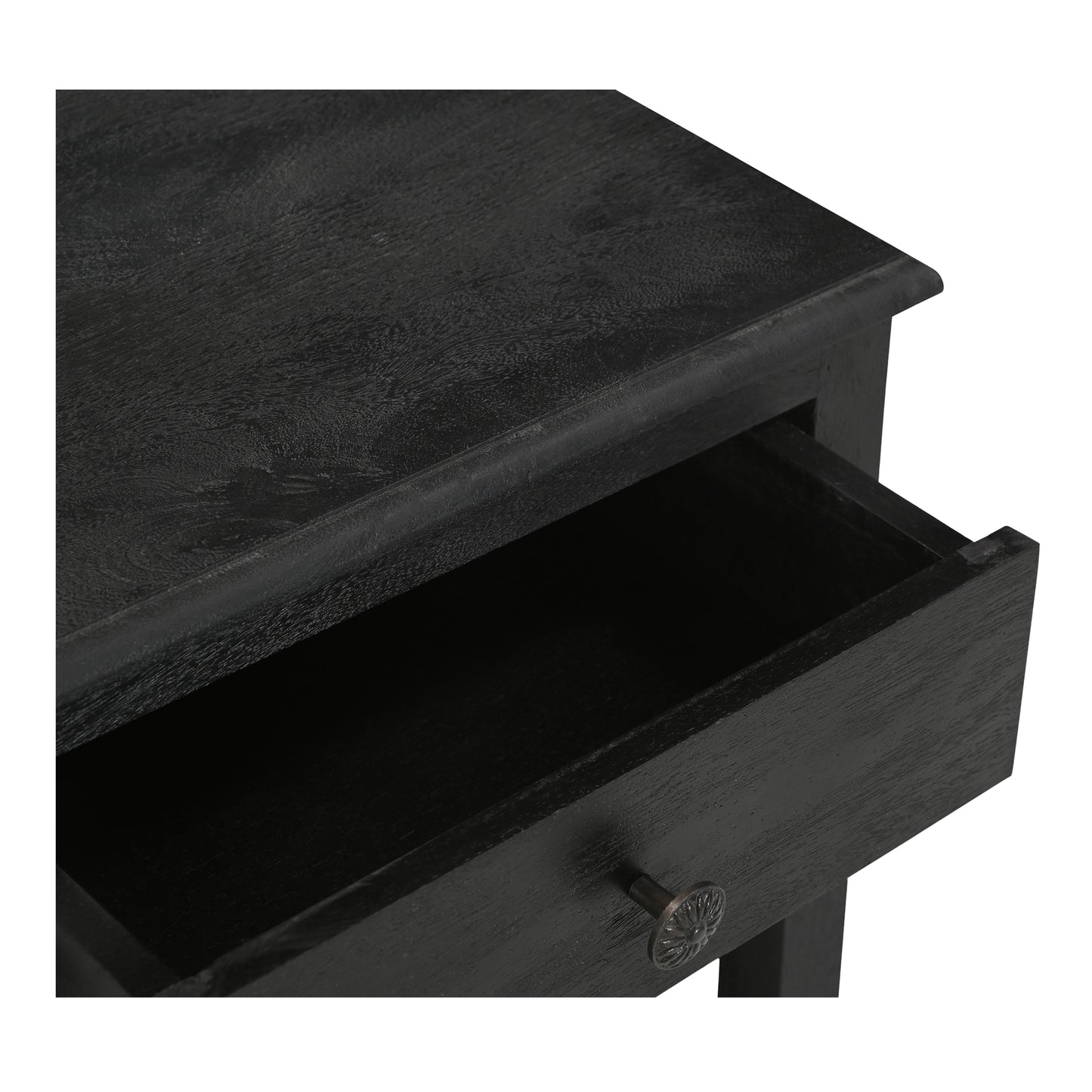 Corrine Nightstand Antique Black by Moe's Home